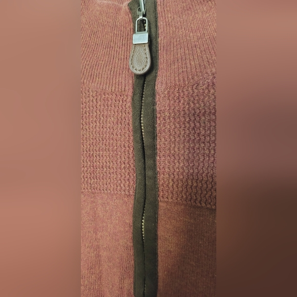 Viyella Men's Half-Zip Sweater Cotton Cashmere Blend XXL - Picture 6 of 7